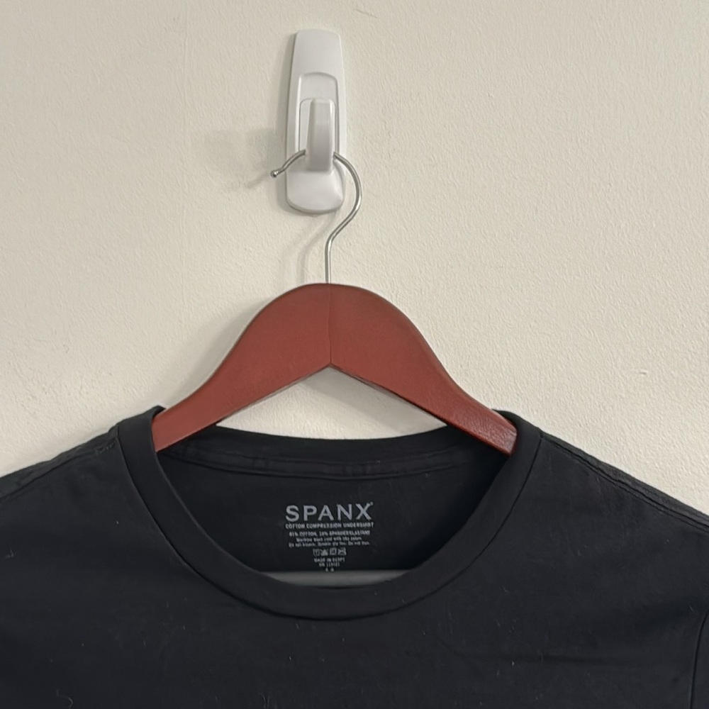 Spanx Black Compression Undershirt Size M - image 2